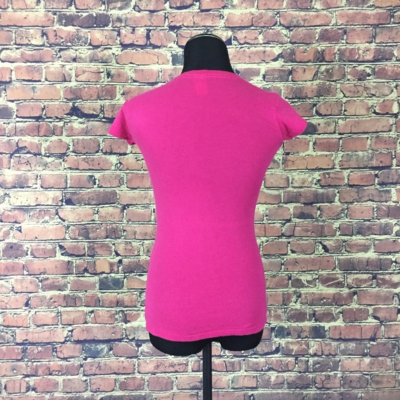 Dark Pink T-shirt - I'm Not Short I'm Fun Size - Picture 3 of 3